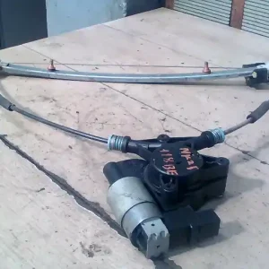 NISSAN ALMERA 03- Bal első ablakemelő szerkezet elektromos 4 ajtós bontott alkatrész Prémium