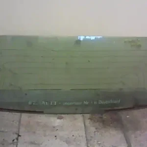 Árcsökkenés RENAULT CLIO 90-96 Hátsó szélvédő 5.ajtó, fűthető zöld bontott alkatrész