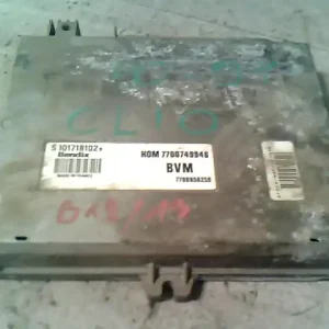 Szuper akció RENAULT CLIO 90-96 Motorvezérlő egység ecu pcm modul 1.4 i, 8 v bontott alkatrész
