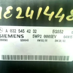 Olcsóbb MERCEDES E (W210) 99.07.01-02.04.30 Automata váltó vezérlő bontott alkatrész