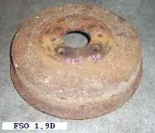 Biztonságos fizetés DAEWOO FSO Hátsó fékdobbontott alkatrész