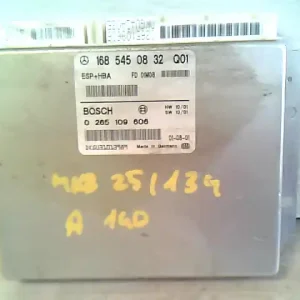 MERCEDES A W168 1997.10.01-2001.04.30 Esp vezérlő menetstabilizátor modul bontott alkatrész Ajánlat