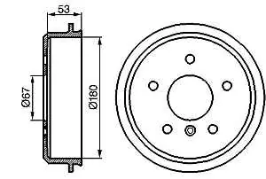 MERCEDES A W168 2001.05.01-2004.08.31 Hátsó fékdob bontott alkatrész Biztonságos vásárlás