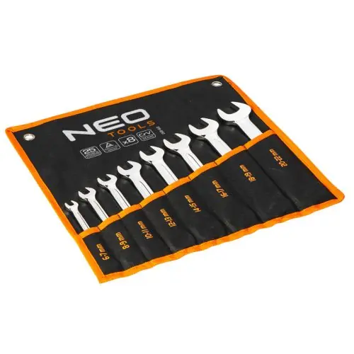 NEO TOOLS Villáskulcs készlet 8-22mm, DIN3110, 8db Ajánlat