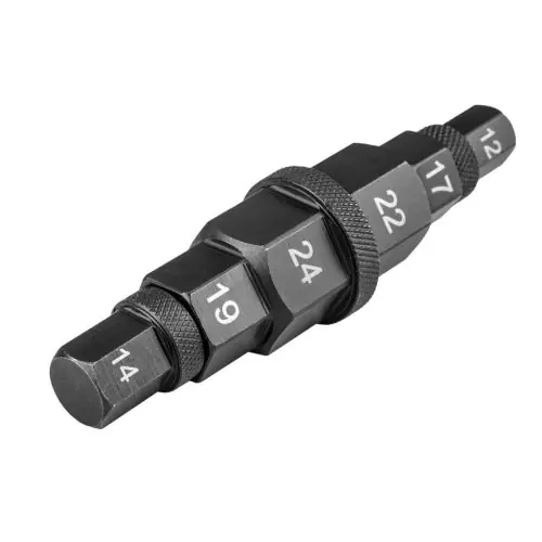 Akció NEO TOOLS Motorkerékpár elsőtengely kulcs 6az1-ben