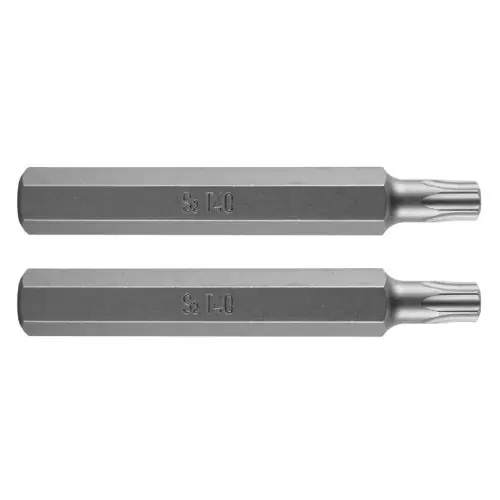 NEO TOOLS Torx bit, 3/8", T40x75mm, S2, 2db Expressz szállítás