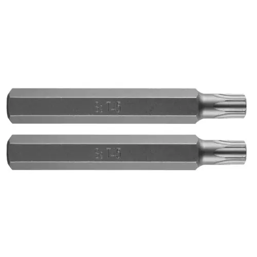 NEO TOOLS Torx bit, 3/8", T45x75mm, S2, 2db Prémium