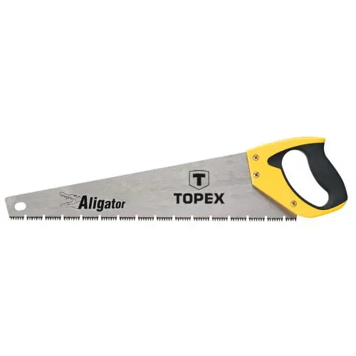 Akciós ár TOPEX Kézifűrész 450mm, 3-as élezés, 7TPI, Aligator