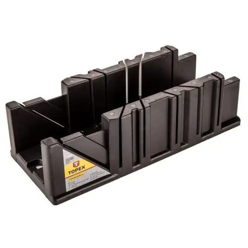 Biztonságos fizetés TOPEX Gérvágó láda 250x65x58, műanyag