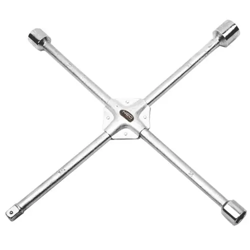 Árcsökkenés NEO TOOLS Kereszt kerékkulcs 17/19/22/1/2"