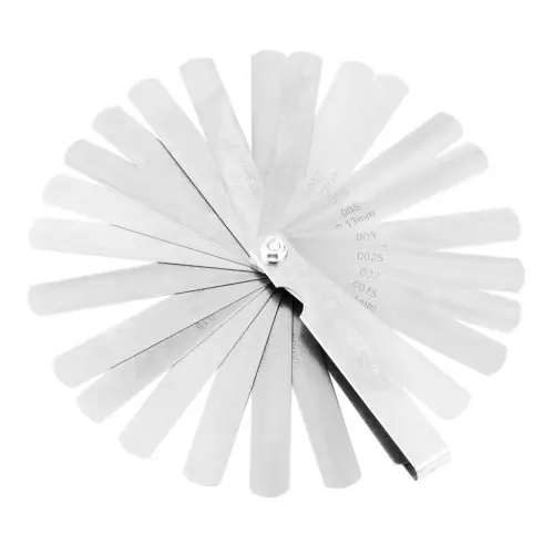 Gyors kiszállítás NEO TOOLS Hézagmérő készlet 26db (0.04-0.63mm) 65MN/rozsdamentes acél