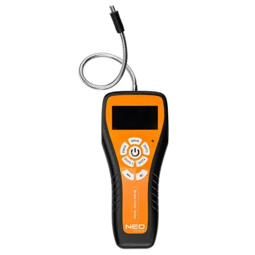 Kedvezmény NEO TOOLS Fékfolyadék teszter, LCD kijelzős, DOT3..4..5, EVN4..6, folyadékokhoz