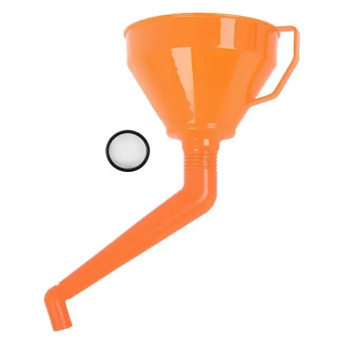 NEO TOOLS Tölcsér 160mm, 1.2L, hajlított kifolyóval, polietilén Biztonságos fizetés