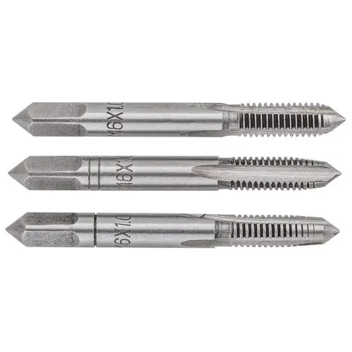 Ne maradj le TOPEX Menetfúró M6, DIN352, műanyag dobozban, 3db