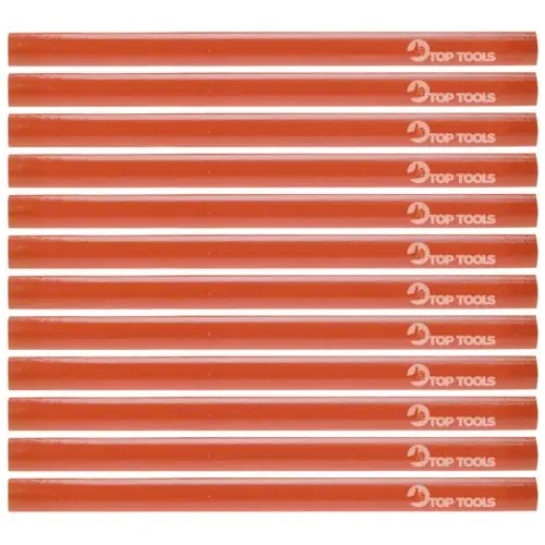 Árcsökkenés Top Tools Ácsceruza 180mm ovális, 12db