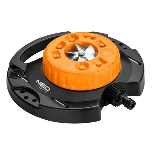 Népszerű NEO TOOLS Köresőztető, öntöző, 9 funkciós, 120m2