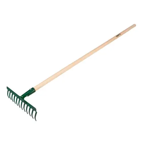 VERTO Gereblye, 12 fogú, fa nyéllel, min. rendelés: 4db Utolsó esély