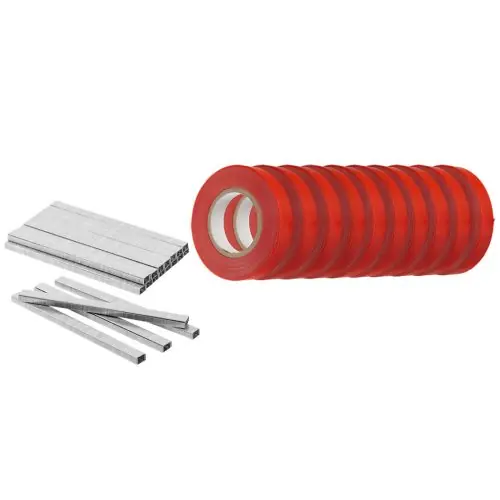 VERTO Növénykötöző szalag + kapocs készlet 25m szalag + 10000 kapocs, 15G455-höz Nézd meg most