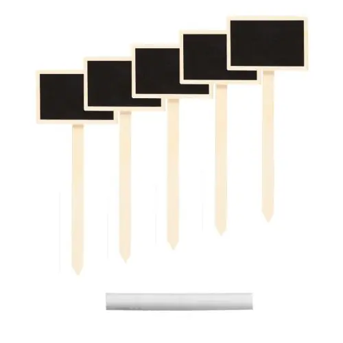 Biztonságos fizetés VERTO Leszúrható növényjelölő tábla, 5db