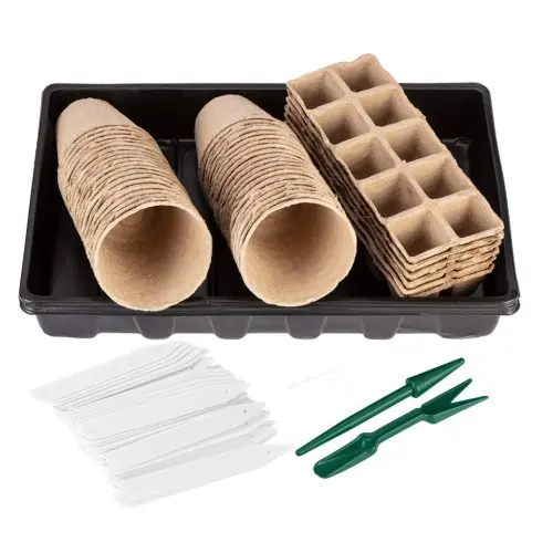 VERTO Palántázó doboz+ tálca készlet, papír, 88db Legjobb ár