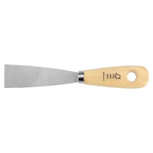 TOPEX Festékkaparó, spakli, 30mm, rozsdamentes acél, fanyelű, min. rendelés: 3db Szuper akció