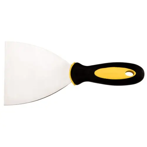 Népszerű TOPEX Festékkaparó, spakli, 100mm, rozsdamentes, kétkomponensű markolat