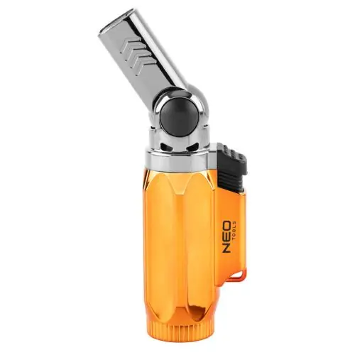 Rendeld meg most NEO TOOLS Gázforrasztó, gázégő, állítható fej, 360 fokos, piezo, gázszabályzó szelep,3g gáztöltet, öngyújtógázzal tölthető