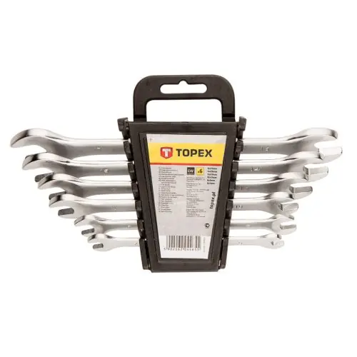 Kihagyhatatlan ajánlat TOPEX Villáskulcs készlet 6-17mm, 6db, CRV