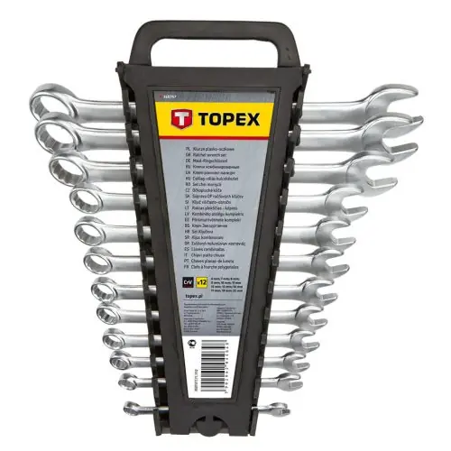 TOPEX Csillag-villáskulcs készlet 6-22mm, 12db Olcsóbb