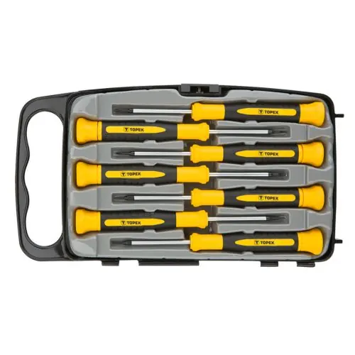 Expressz kézbesítés TOPEX Műszerész, precíziós csavarhúzó készlet 7db
