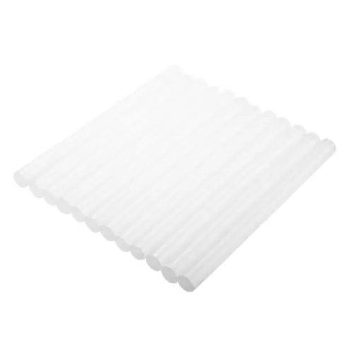 Szezonális akció TOPEX Ragasztópatron, 11x250mm, 12db, 300g, átlátszó fehér