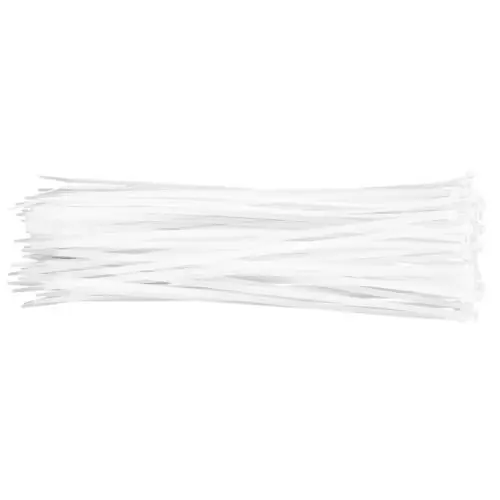 Azonnal elérhető TOPEX Kábelkötegelő, gyorskötöző, 4.8mmx370mm, fehér, 75db