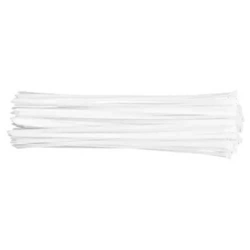 Végkiárusítás TOPEX Kábelkötegelő, gyorskötöző, 7.6mmx500mm, fehér, 75db