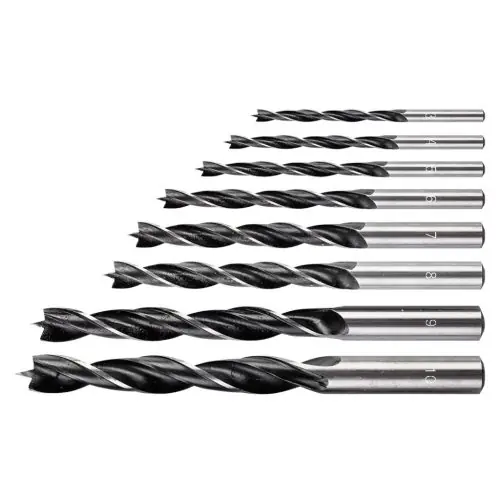 Biztonságos fizetés GRAPHITE Fafúró készlet, 3-10mm, 8db