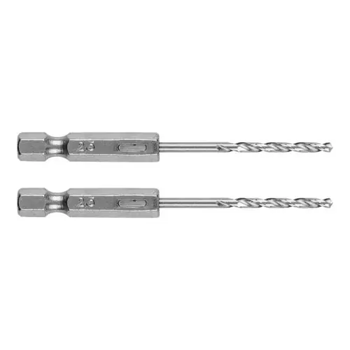 Alacsony ár GRAPHITE Csigafúró, 1/4" hatszög szárral, HSS DIN338, 2.5mm, 2db