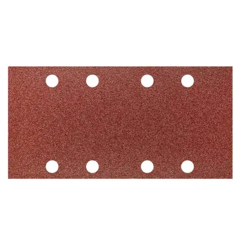 GRAPHITE Csiszolópapír tépőzáras 93x185mm, K80, lyukas, 5db Kedvezmény