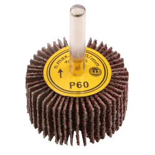 GRAPHITE Csiszolókerék csapos 40x20mm, K60 Végkiárusítás