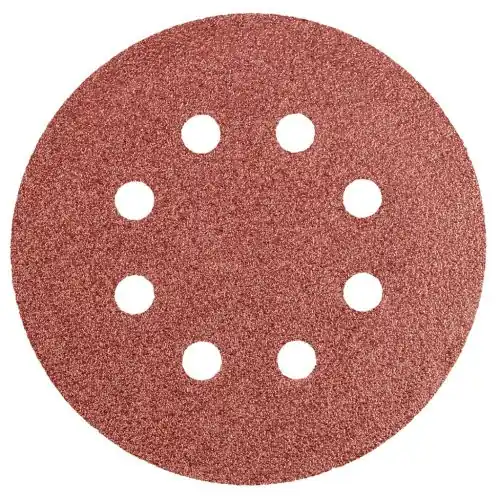 Végkiárusítás GRAPHITE Csiszolópapír tépőzáras 125mm, K60, 8 lyukkal, 5db