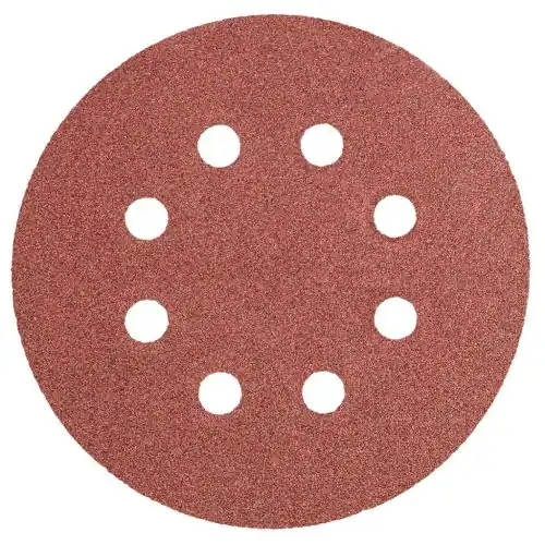 Azonnali szállítás GRAPHITE Csiszolópapír tépőzáras 125mm, K100, 8 lyukkal, 5db