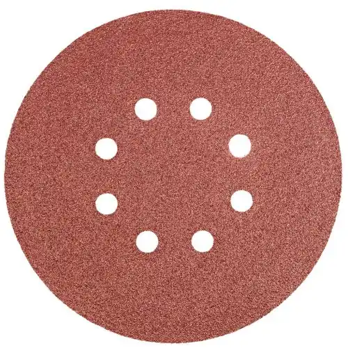 Árcsökkenés GRAPHITE Csiszolópapír tépőzáras 150mm, K80, 8 lyukkal, 5db