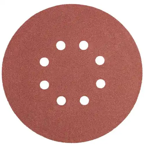 Árcsökkenés GRAPHITE Csiszolópapír tépőzáras 150mm, K150, 8 lyukkal, 5db