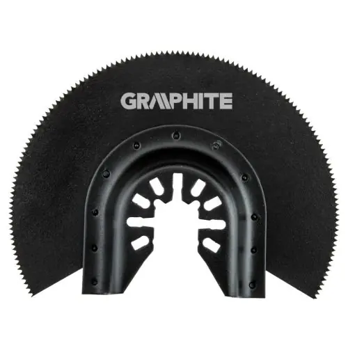 Bestseller GRAPHITE HCS félkör vágólap fához, multifunkciós géphez, 87mm, 200 fog