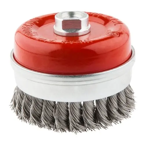 GRAPHITE Drótkorong, fazékkefe sodrott 100mm M14 Korlátozott ajánlat