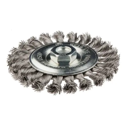 Korlátozott ajánlat GRAPHITE Drótkorong, tányér egyenes, sodrott 125mm INOX M14