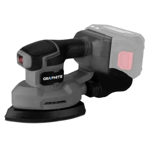 Árcsökkenés GRAPHITE Akkus szénkefementes deltacsiszoló ENERGY+ 18V, akku nélkül