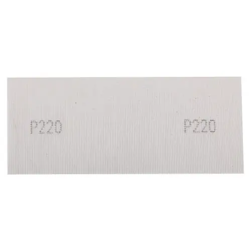 Ne maradj le GRAPHITE Csiszolóháló fehér, 115x280mm, fa, fém, műanyag, űveg, gipszkarton csiszoláshoz, P220, min. rendelés: 3db