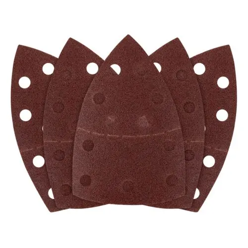 GRAPHITE Csiszolópapír deltacsiszolóhoz, tépőzáras, 11lyukas, 102x152mm, P80, 5db, min. rendelés: 3cs Gyors kiszállítás