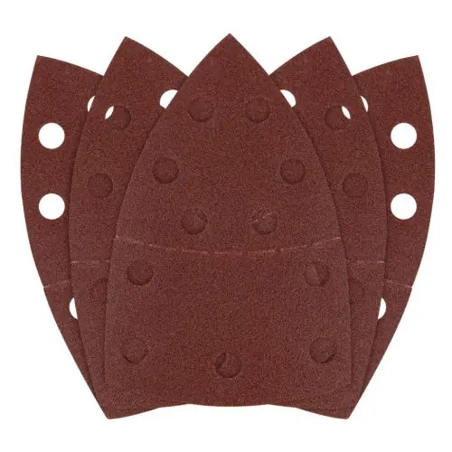 Gyors szállítás GRAPHITE Csiszolópapír deltacsiszolóhoz, tépőzáras, 11lyukas, 102x152mm, P120, 5db, min. rendelés: 3cs