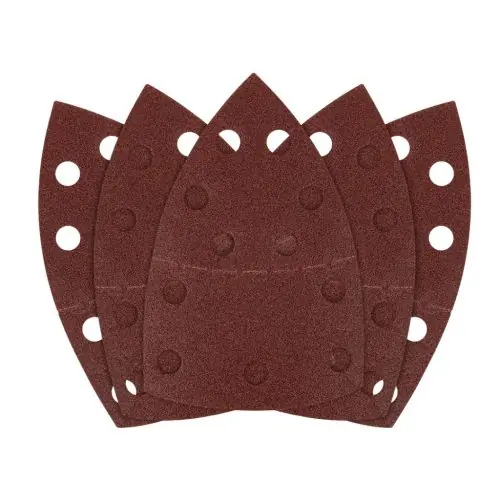 GRAPHITE Csiszolópapír deltacsiszolóhoz, tépőzáras, 11lyukas, 102x152mm, P100, 5db, min. rendelés: 3cs Nézd meg most