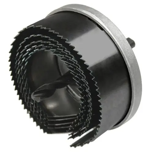 Csak ma VERTO Körkivágó készlet, 60-90mm, edzett fogak, 5db